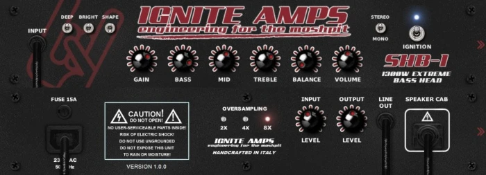 Ignite SHB-1 bass amp vst