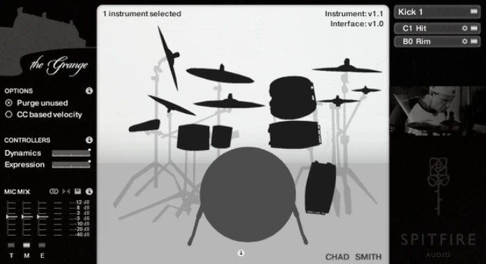 The Grange drums