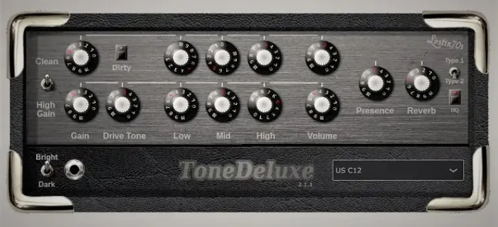 ToneDeluxe 2 amp plugin