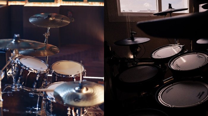 Acoustic drums vs electronic